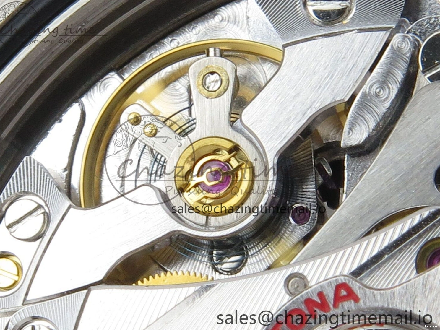 MiroTime 0512 Fashionable Daytona 126503 THBF 1:1 Best Edition Black YG Diamonds Dial on SS YG Bracelet SH 137